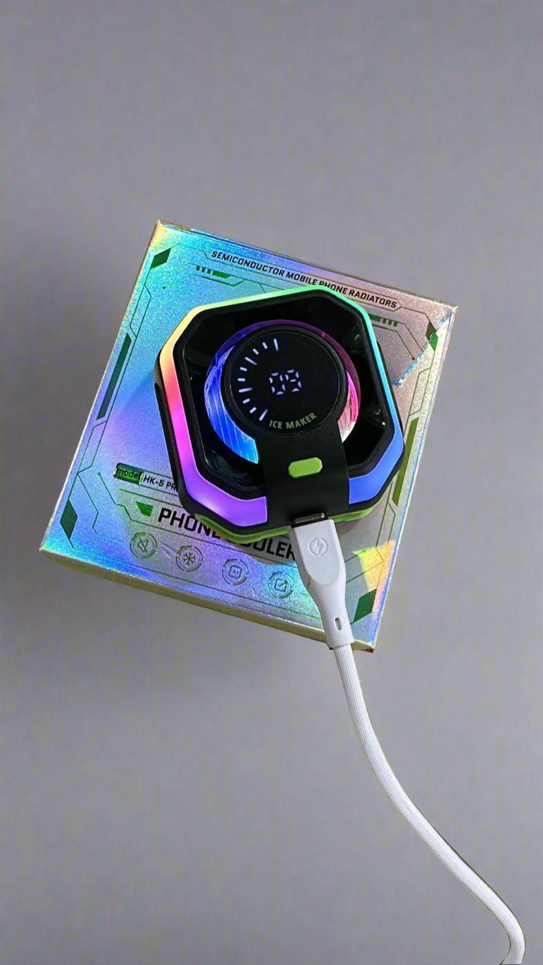 HK‑5 Pro RGB Mobile Phone Cooler