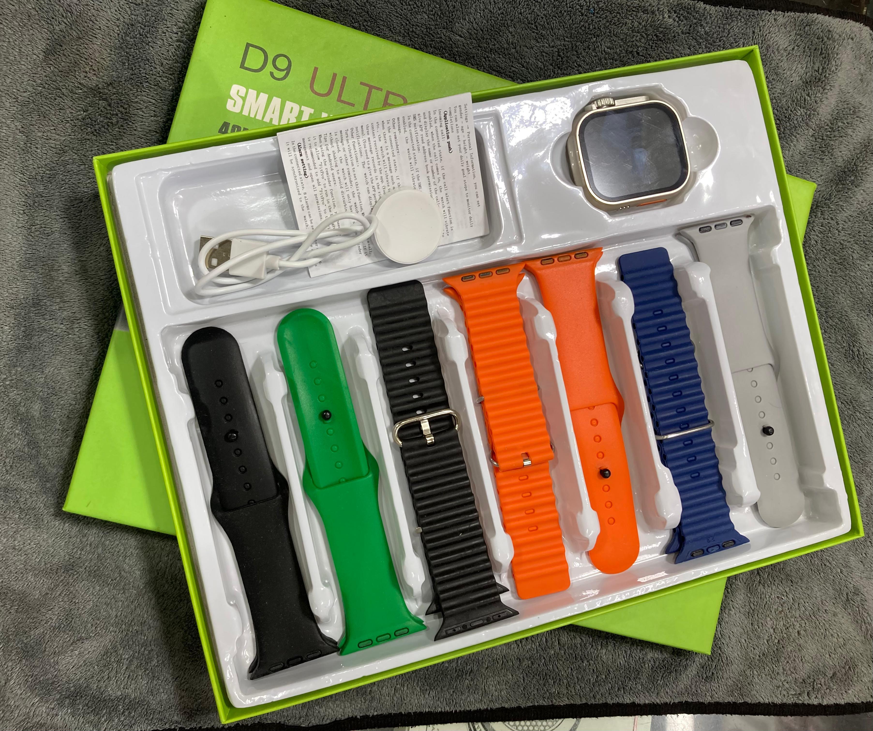 Azadi Sale D9 Ultra 7+1 Smart Watch